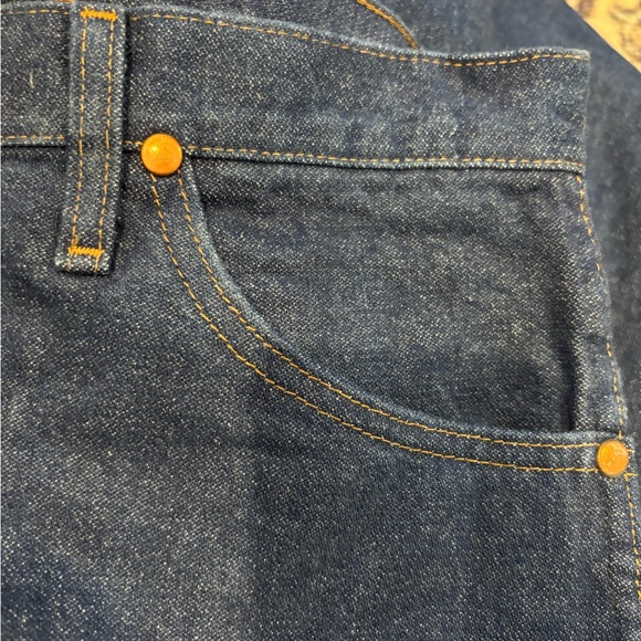 Wrangler Men's Blue Jeans. Size 36* 32 - Picture 3 of 6